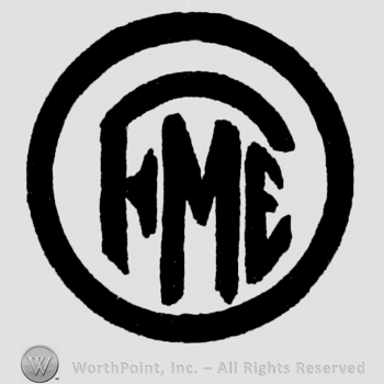 Letters F, M, E in circle.