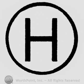 Letter H in circle.