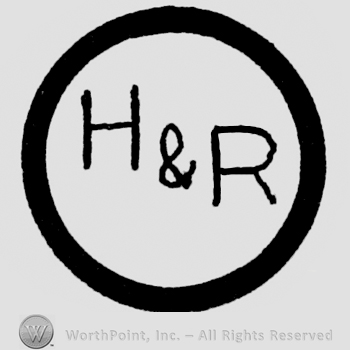 Letters H&R in circle.