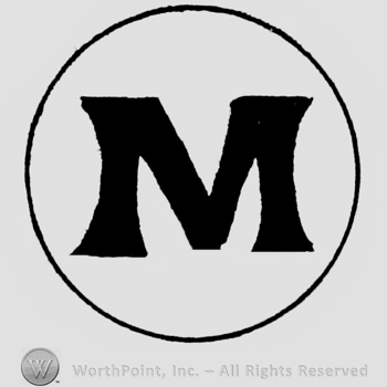 Letter M in circle.