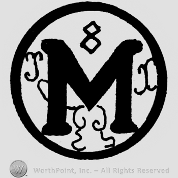 Letter M in circle.
