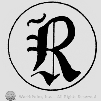Letter R in circle.