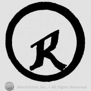 Letter R in circle.