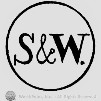 S & W in circle.