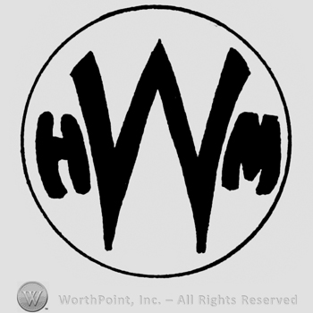 Letters H, W, M written in circle.