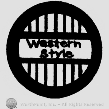 WESTERN STYLE written in circle.