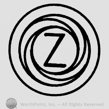 Letter Z in circle.