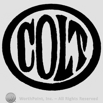 COLT written in oval.
