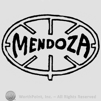MENDOZA written in oval.