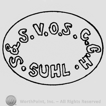 SUHL S.V.O.S.C.G.H written in oval.