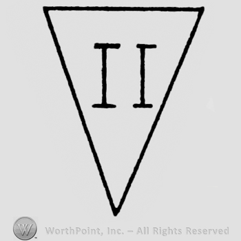 II written in triangle.