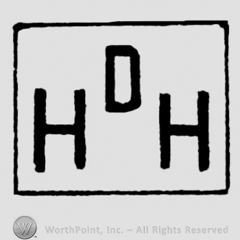 HDH written in rectangle.