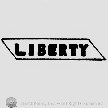 LIBERTY written in rectangle.