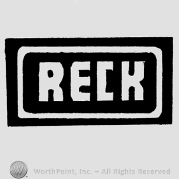 RECK written in rectangle.