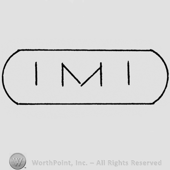 Letters I,M,I written in rectangle.