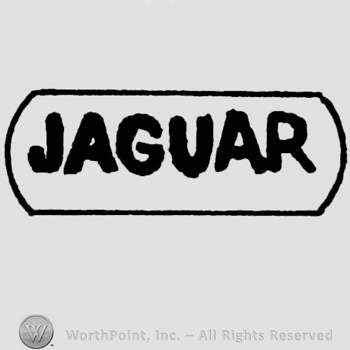 JAGUAR written in rectangle.