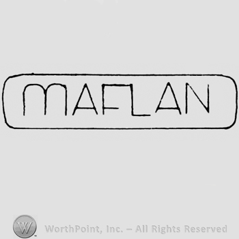 MAFLAN written in rectangle.
