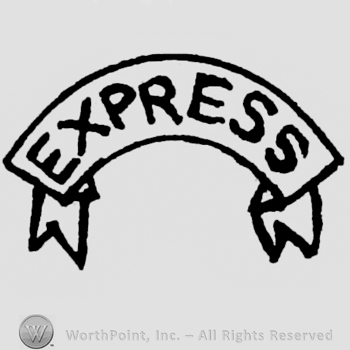 EXPRESS written in a curved border.