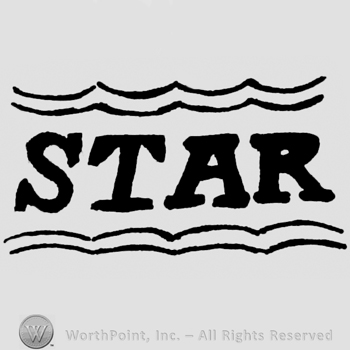 STAR written between two curved lines.