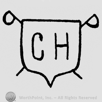 C, H written on a shield.