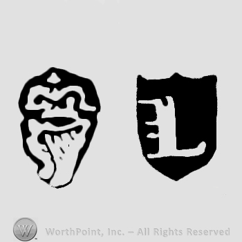 Harp, crown above and date-letter L