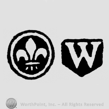 Fleur-de-lys and W