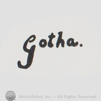 Gotha handwritten with lowercase letters
