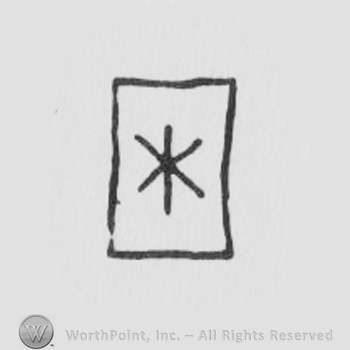 rectangle with a star inside