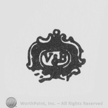 cartouche with V & B