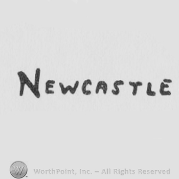 Newcastle written with uppercase letters