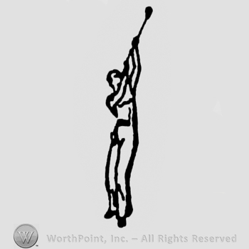 Human with blowing iron