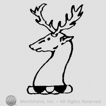 Deer's head with antlers