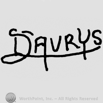 "Daurys" handwritten with uppercase letters