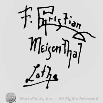 "F. Christian Meisenthal Lothe" handwritten signature-like