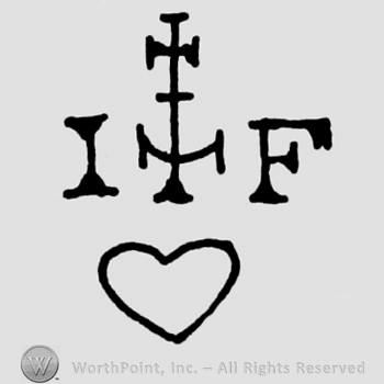 Uppercase "I F" and a heart
