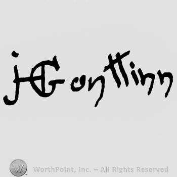 "J. Ganttinn" handwritten