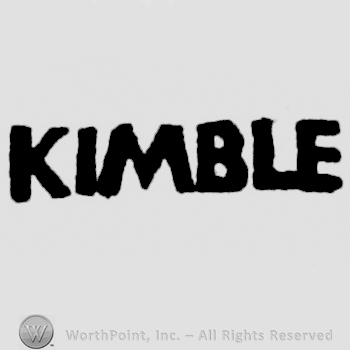 "Kimble" written with bold uppercase letters