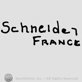 "Schneider France" handwritten