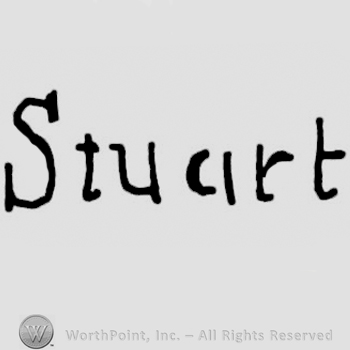 "Stuart" handwritten