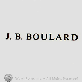 J.B.BOULARD written.