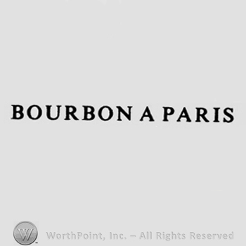 BOURBON A PARIS written.