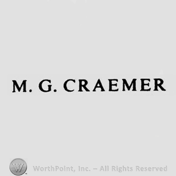 M.G. CRAEMER written.