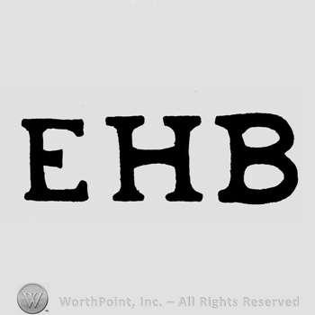 Initials E H B written.