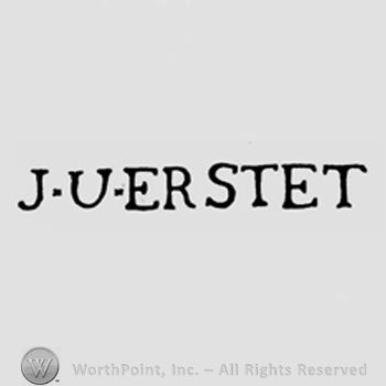 J U ERSTET written.