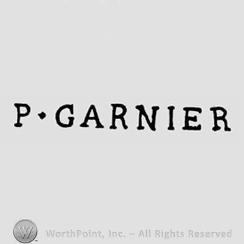 P GARNIER written.