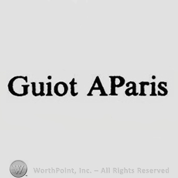 GUIOT A PARIS written; AP conjoined.