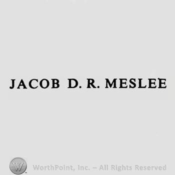 JACOB D.R. MESLEE written.