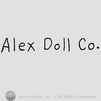 Alex Doll Co.written with lowercase letters
