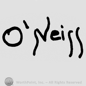 O' Neill written with lowercase letters