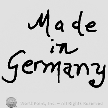 Made in Germany written with lowercase letters